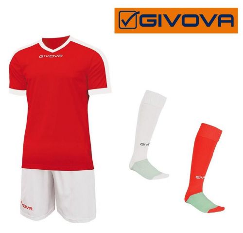 Givova Trikot Revolution rot-weiß